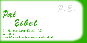 pal eibel business card